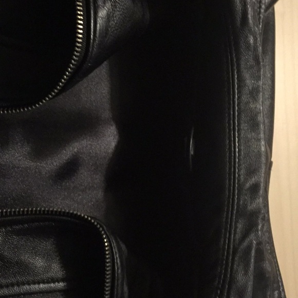 Juliet Michelle soft Leather tailored jacket - Picture 8 of 8